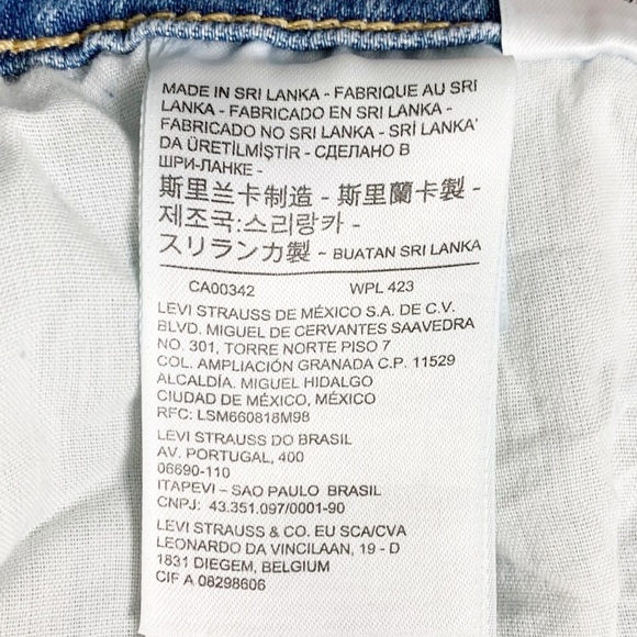 Levi’s Mile High Wide Leg Jeans 28 - Picture 11 of 12